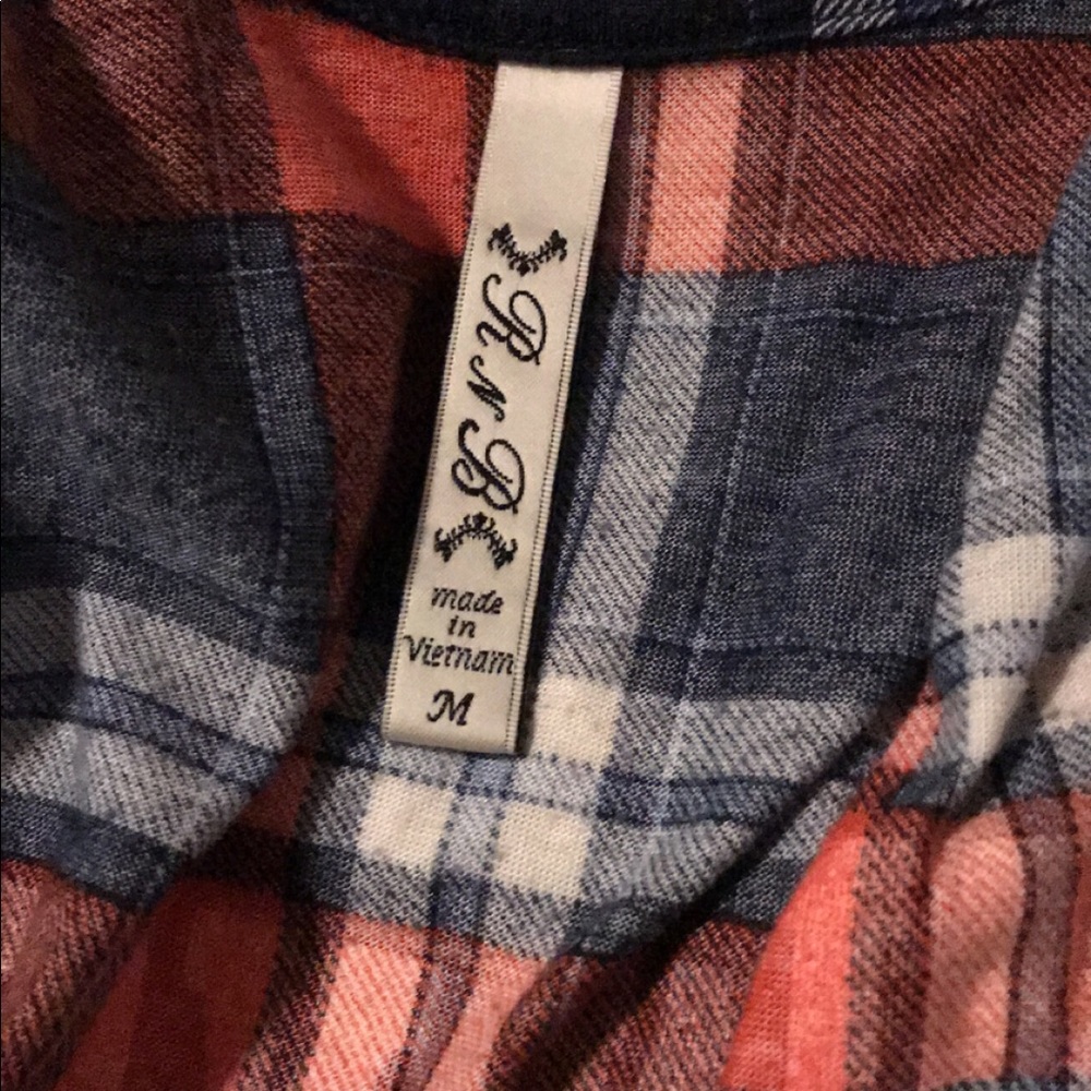 Plaid button up